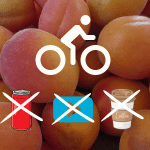 Abricots barrés de mails et de gobelets, illustration du Cyber Cleanup Day