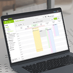 Calendrier des prix de parking dans le logiciel Infotrafic TV System