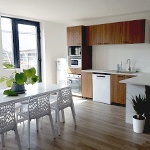 Nouvel espace cuisine aménagé en seconde main chez Infotrafic