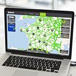 Carte du trafic en temps réel sur Infotrafic.com