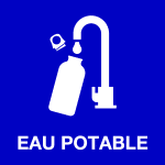 Pictogramme eau potable