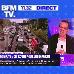 Intervention d'Infotrafic sur BFM TV au sujet des bouchons du chassé-croisé