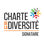 Logo Charte de la diversité, signataire