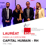 Infotrafic lauréat du Trophée Défis RSE 2024, catégorie Capital humain – RH