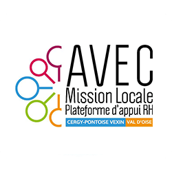Logo AVEC Mission Locale Cergy-Pontoise Vexin
